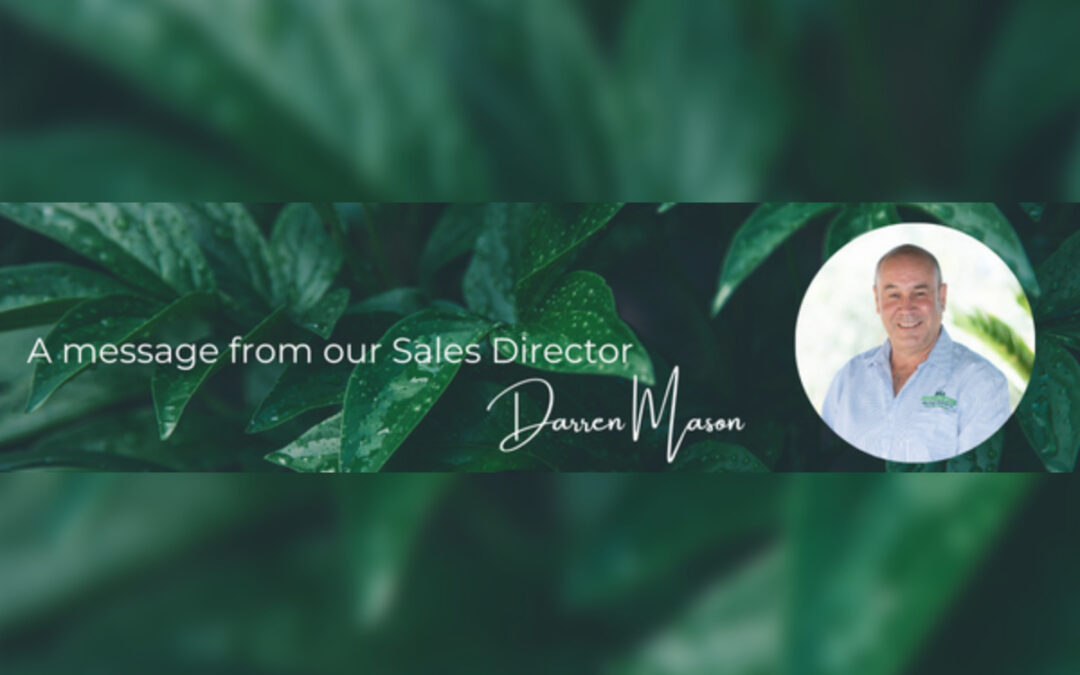 End of year message from our Sales Director